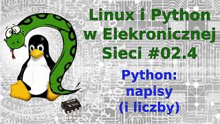 LPES #02.4: Python – napisy (i liczby)