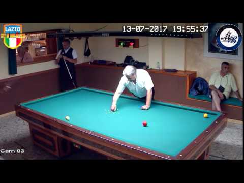 De Chiara vs Di Gasbarro - Gara Regionale Handicap 1/2/3Cat CSB Martino's Billiards(LT) 13/16Lug2017