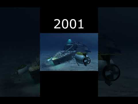 Titanic Wreck Evolution