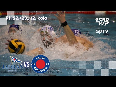 PH 22/23, 12. kolo, liga za prvaka - VK Jadran ST vs VK Jug Adriatic Osiguranje