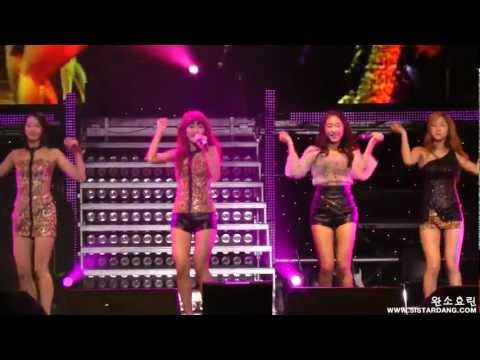 111225 케이윌 콘서트 씨스타(Sistar) - Ma Boy