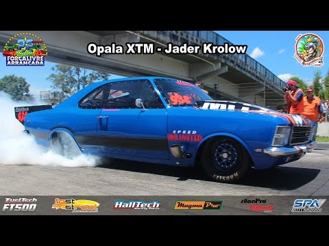 Opala V8 bi turbo XTM - Jader Krolow - 22º Festival Força Livre de Arrancada