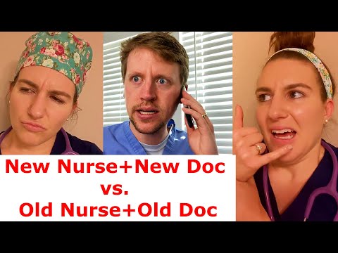 New Nurse/Doctor vs Old Nurse/Doctor (with @nursepilotmakalak )