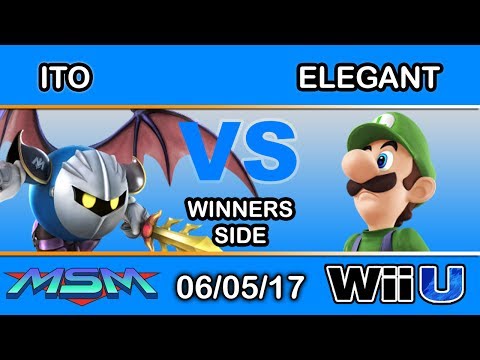MSM 24 - Ito (Meta Knight) Vs. BSD | Elegant (Luigi) Winners Side - Smash Wii U