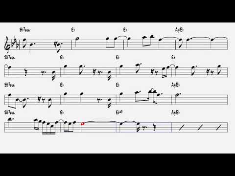 Three Times A Lady Lionel Richie Alto Sax