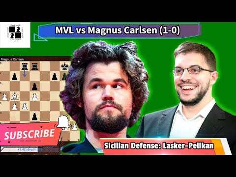 Maxime Vachier Lagrave ( MVL ) vs Carlsen World Blitz Showdown: Sicilian Defense
