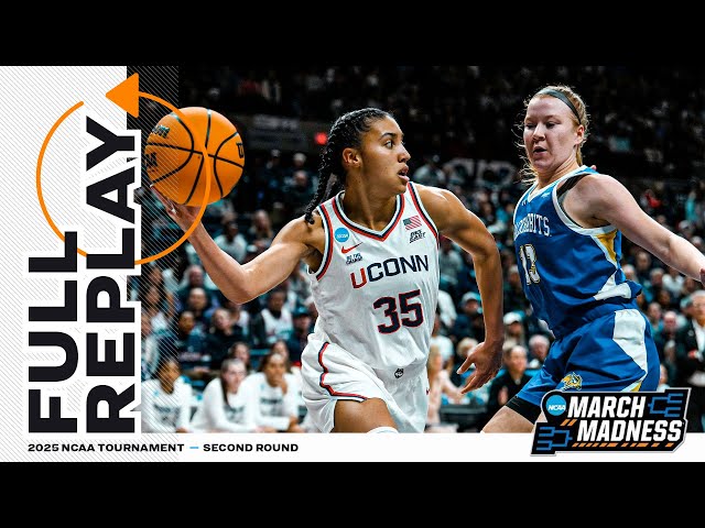 UConn vs. South Dakota State: 2025 NCAA women's second round | FULL REPLAY SDDEFAULT Thumbnail