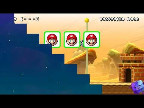 Super Mario Maker 2 🔧 Endless Challenge 3441 - 3448