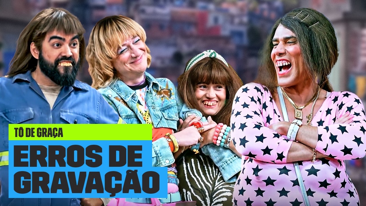 Assista aos ERROS de GRAVAÇÃO de TÔ DE GRAÇA! | Tô De Graça | Temporada 8 | Multishow