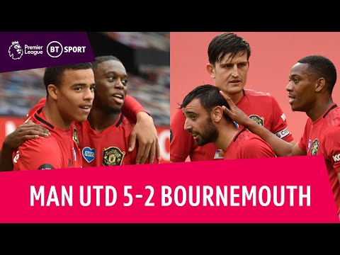 Man Utd v Bournemouth (5-2) | Premier League highlights