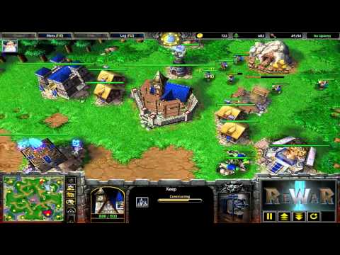 Romantic(HU) vs Anxi(UD) - Game 2 - WarCraft 3 Frozen Throne - RN1007