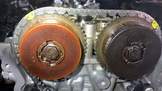 2014 chevy Malibu 2.5 timing marks | balance shaft chain marks