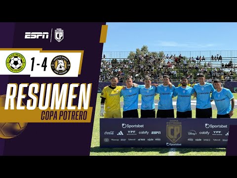 ARGEAVE SPORTS GOLEÓ A ALTO PASTO FC Y LO CONDENÓ AL FONDO DEL GRUPO E | RESUMEN | COPA POTRERO 2025