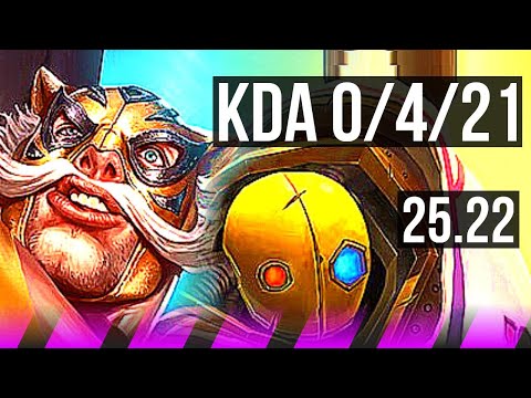 BRAUM & Ashe vs BLITZCRANK & Jinx (SUP) | KR Diamond | 25.22