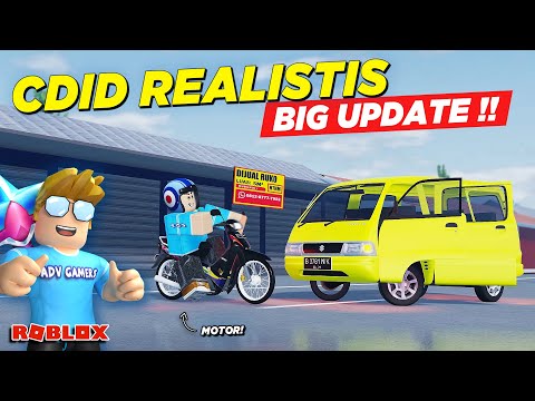 CDID VERSI REALISTIS UPDATE !! BANYAK TRUK DAN MOTOR BARU - Roblox Indonesia Driver
