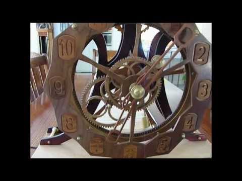 Ultimate Wooden Gear Clock