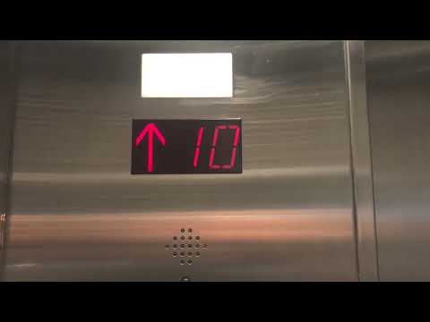 1974 Westinghouse (Mod by ThyssenKrupp) Traction Elevator at 1090 W Georgia St in Vancouver BC