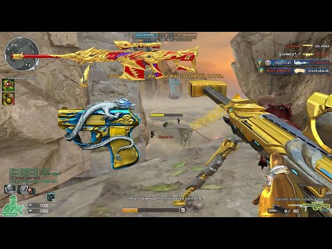 Crossfire NA ( Đột Kích Bắc Mỹ  ) 2.0 : Barrett Titanium Noble Gold - Hero Mode X - Zombie V4