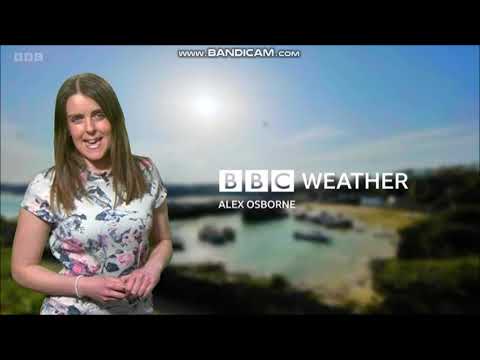 Alex Osbourne BBC ONE Spotlight weather March 20th 2022 in HD! - 60 FPS