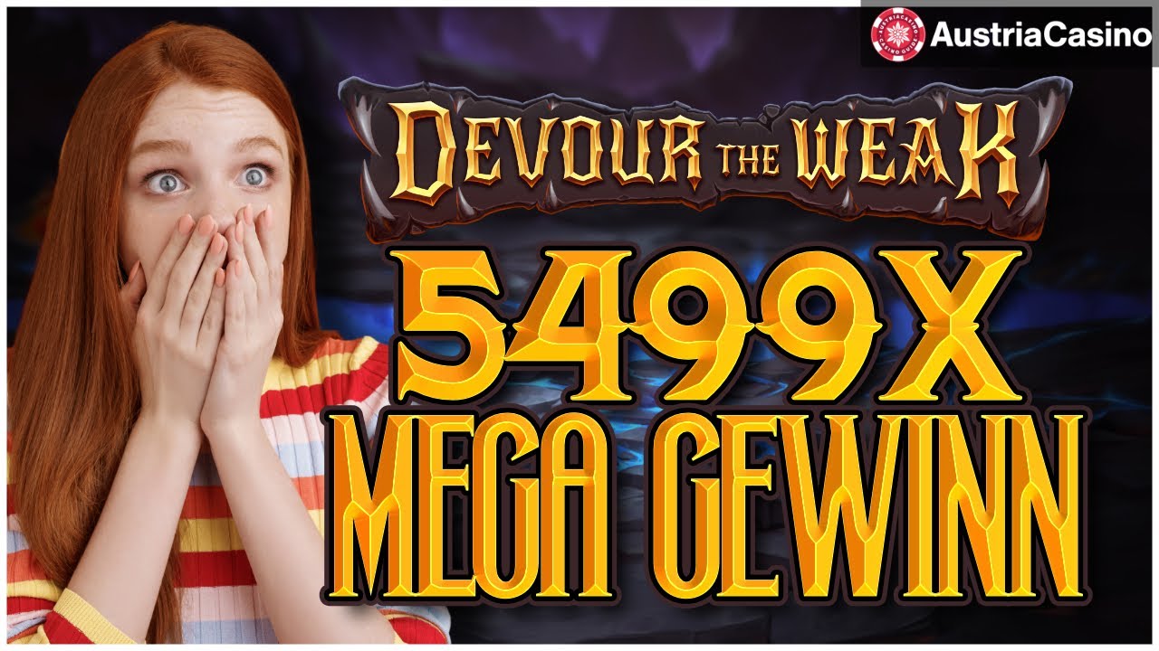 Devour the Weak zahlt 5499x aus – epischer Gewinn bei Yggdrasil-Slot! 💰
