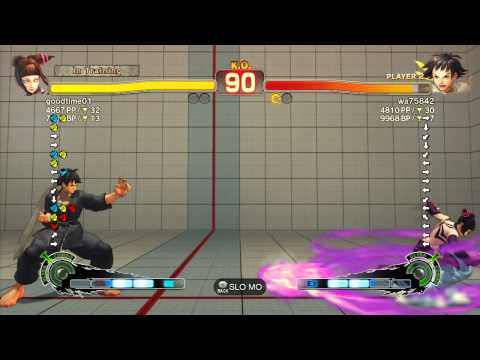 SSF4 AE: goodtime01 (Juri) vs Haitani (Makoto) - Ranked Match (720p HD)
