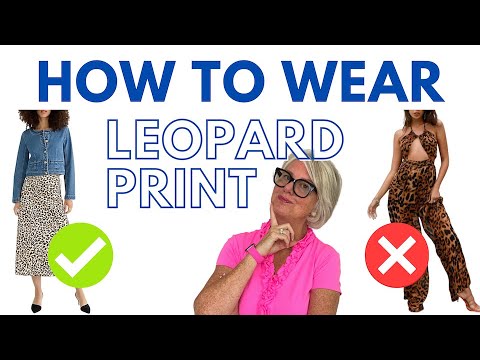How to Wear Leopard or Animal Prints the *RIGHT* Way!