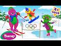Winter Olympics Fun Sports And Winter For Kids Barney The Dinosaur