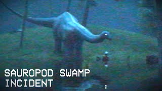 Jurassic Park Found Footage - Sauropod Swamp Incident (Analog Horror)