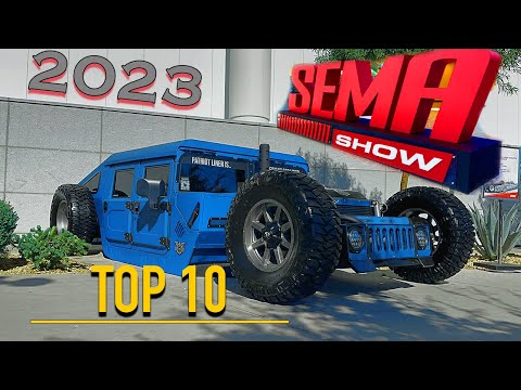 2023 SEMA SHOW - TOP 10 Craziest CARS