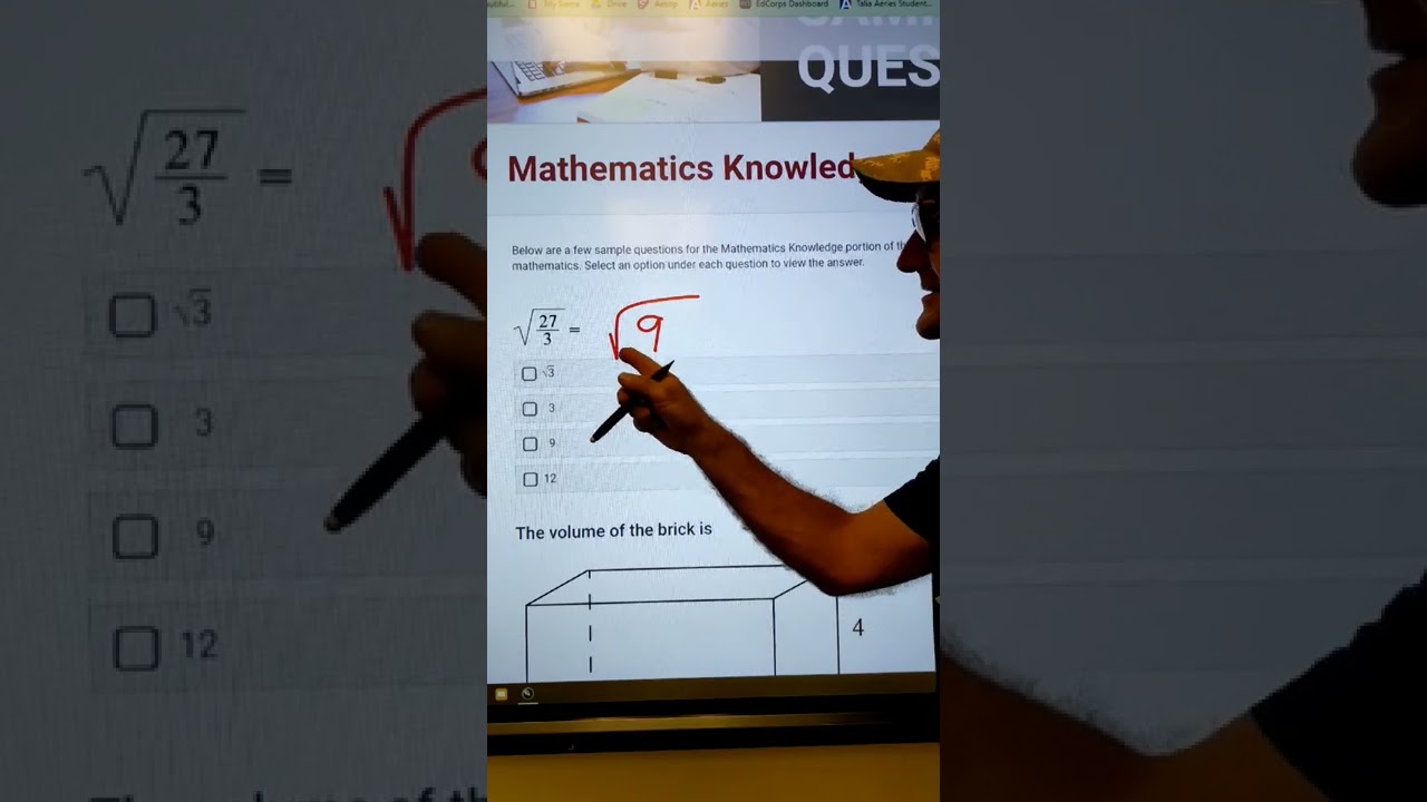 ASVAB Math Knowledge Help