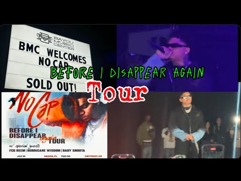 Before I Disappear Again 💐Nocap Tour  *This how the night went 😅 Houston Tx 🚀