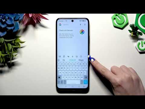 HONOR X7c – How to Enter Text Correction Options