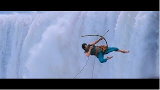 Bahubali Climbs Jal Parwat - Hindi - HD
