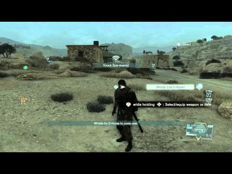 Metal Gear Solid V: The Phantom Pain - Call Diamond Horse Tutorial (Hold Lt & Click Rt Stick) PS4