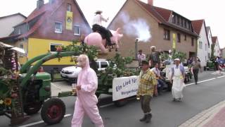 preview picture of video 'Kirmes in Mengershausen - Festumzug am 1. September 2012'