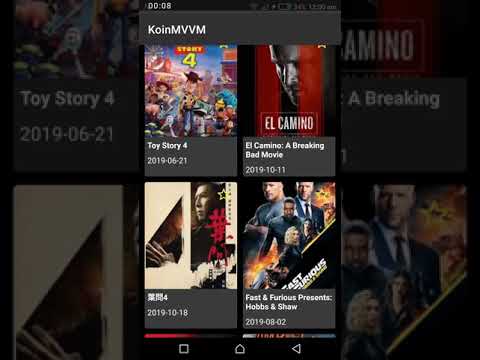 Android MVVM Kotlin koin dependency injection Library