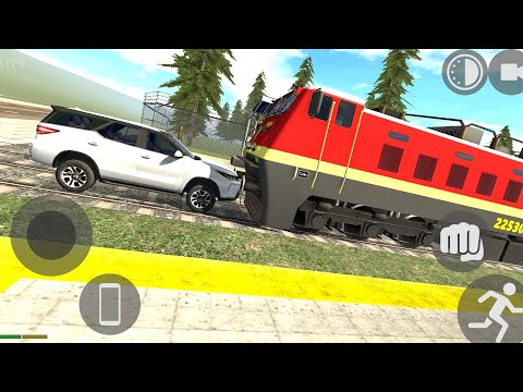 RIP My Fortuner In 🚆 Train || I.B.D3D || Gaming Rk ||