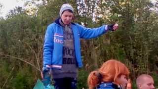 preview picture of video 'Кемерово.Труба 120 метров.14-09-2013, Впечатления от первого прыжка'