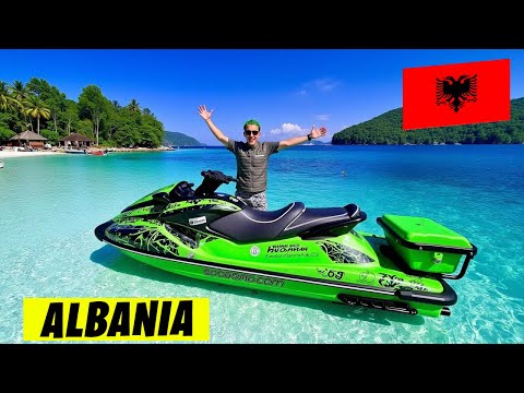 I'm driving the JETSKY in ALBANIA for the FIRST time 🚤🔥