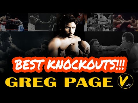 5 Greg Page Greatest Knockouts
