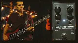 Video thumbnail for Harmonic Booster Demo by Amos Heller by Darkglass Electronics