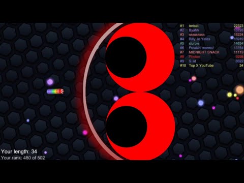 Slither.io A.I. 140,000+ Score Epic Slitherio Gameplay #101
