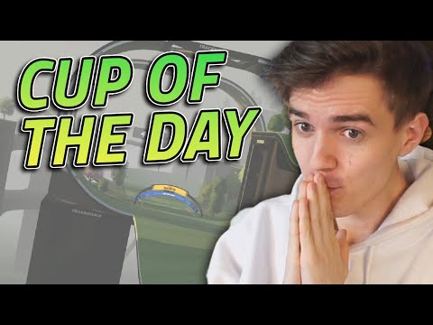 A very open grass fullspeed track - CUP OF THE DAY