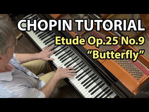 Featured image from Piano Tutorial: Chopin Etude, “Butterfly”, Op. 25, No. 9