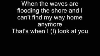 Miley Cyrus- When I look at you (lyrics)