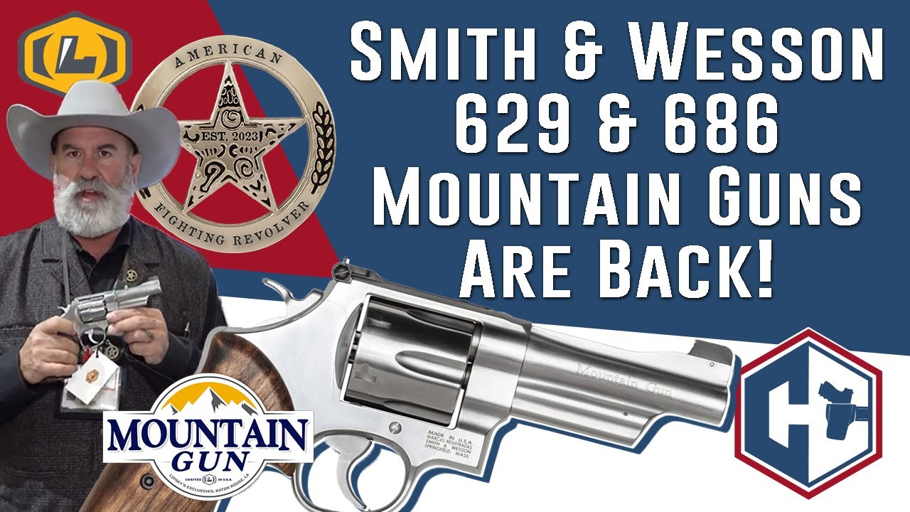 Smith & Wesson 629 & 686 Mountain Guns Are Back! | Exclusive with Darryl Bolke | SHOT Show 2025