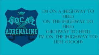 Glee 1x14 - Highway to Hell [with lyrics]