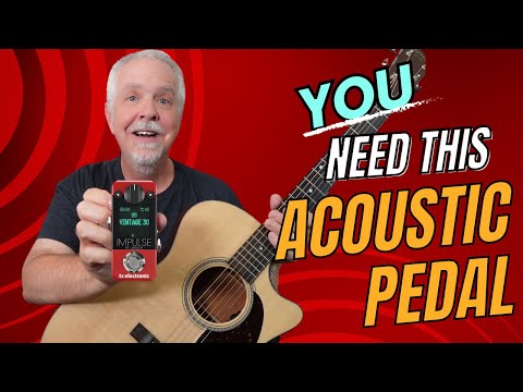 Impulse Response (IR) pedal for Acoustic Guitar!