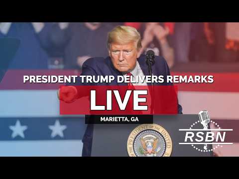LIVE REPLAY: President Trump Holds a Rally in Marietta, GA - 07/22/26