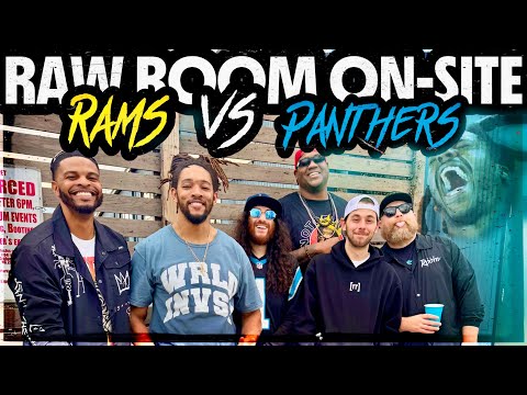 RAW ROOM ON-SITE: Panthers vs Rams NFC WILD CARD MATCHUP